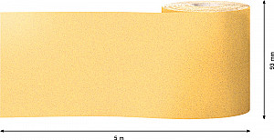 EXPERT C470 zvitek brusnega papirja za ročno brušenje, 93 mm, 5 m, G 120