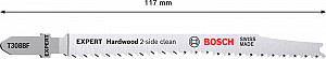 EXPERT ‘Hardwood 2-side clean’ T 308 BF list za vbodno žago, 100 kosov