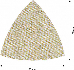 EXPERT M480 brusna mreža za deltaste brusilnike, 93 mm, G 150, 5 kosov