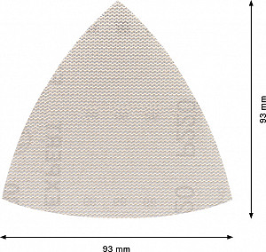 EXPERT M480 brusna mreža za deltaste brusilnike, 93 mm, G 220, 5 kosov