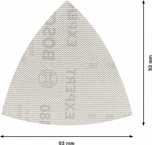 EXPERT M480 brusna mreža za deltaste brusilnike, 93 mm, G 240, 5 kosov