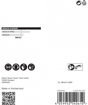EXPERT M480 brusna mreža za deltaste brusilnike, 93 mm, G 320, 5 kosov