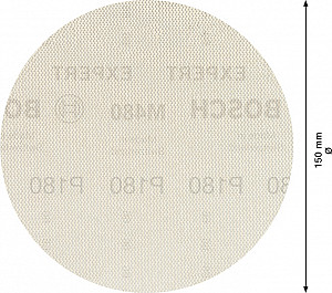 EXPERT M480 brusna mreža za ekscentrične brusilnike, 150 mm, G 180, 50 kosov