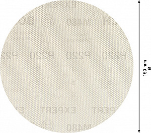 EXPERT M480 brusna mreža za ekscentrične brusilnike, 150 mm, G 220, 50 kosov
