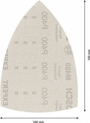 EXPERT M480 brusna mreža za večnamenske brusilnike, 100 x 150 mm, G 400, 10 kosov