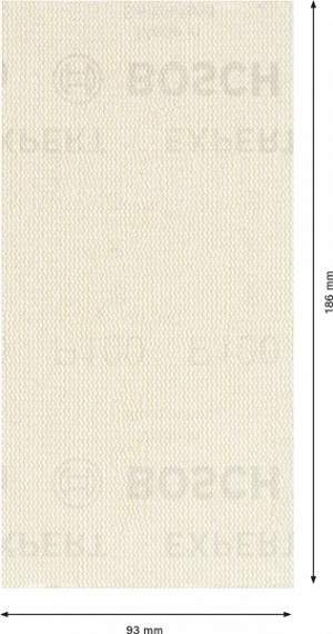 EXPERT M480 brusna mreža za vibracijske brusilnike, 93 x 186 mm, G 100, 10 kosov