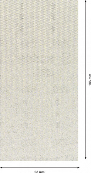 EXPERT M480 brusna mreža za vibracijske brusilnike, 93 x 186 mm, G 80, 50 kosov