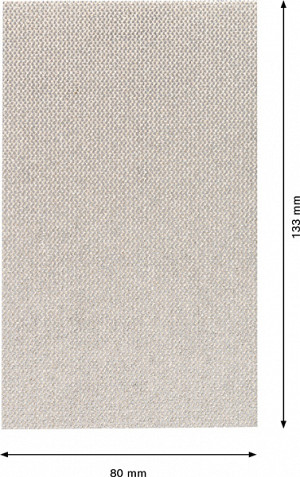 EXPERT M480 brusna mreža za vibracijske brusilnike, 80 x 133 mm, G 80, 10 kosov