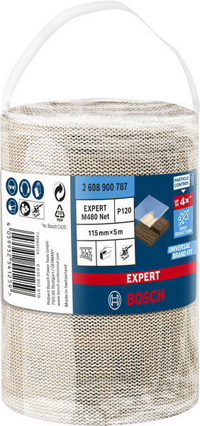 EXPERT M480 brusna mreža, zvitek 115 mm, 5 m, G 120