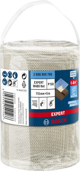 EXPERT M480 brusna mreža, zvitek 115 mm, 5 m, G 150