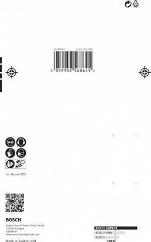 EXPERT M480 komplet brusnih mrež, 100 x 150 mm, 10 kosov