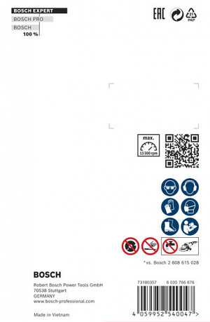 EXPERT MultiMaterial X-LOCK diamantna rezalna plošča, 115 x 22,23 x 2,4 x 12 mm