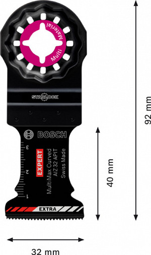 EXPERT MultiMax AIZ 32 APIT list za večnamensko orodje, 32 mm