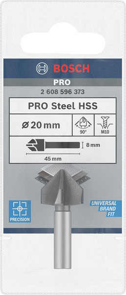 Grezilo PRO Steel HSS, 20 x 45 mm, M10