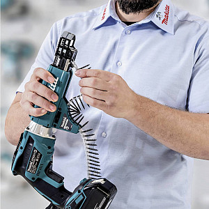Akumulatorski suhomontažni knauf vijačnik s podajalnikom 18V LXT MAKITA DFS452AJX2