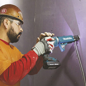 Akumulatorski suhomontažni knauf vijačnik s podajalnikom 18V LXT MAKITA DFS452AJX2