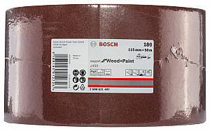 J450 Expert for Wood and Paint, 115 mm x 50 m, zrnatost 180