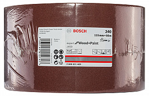 J450 Expert for Wood and Paint, 115 mm x 50 m, zrnatost 240