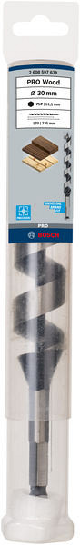 Kačasti sveder PRO Wood, 30 x 170 x 235 mm