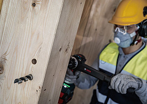 Komplet kačastih svedrov PRO Wood, L450, 6-delni