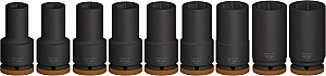 Komplet PRO Impact Socket Set, 3/4 palca, globok, 9-delni