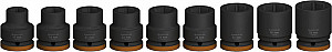 Komplet PRO Impact Socket Set, 3/4 palca, standardni, 9-delni