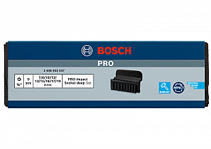Komplet PRO Impact Socket Set, 3/8 palca, globok, 9-delni