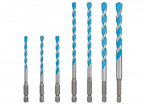 Komplet svedrov EXPERT HEX-9 Multi Construction, 5/5,5/6/7/8/10 mm, 7 kosov