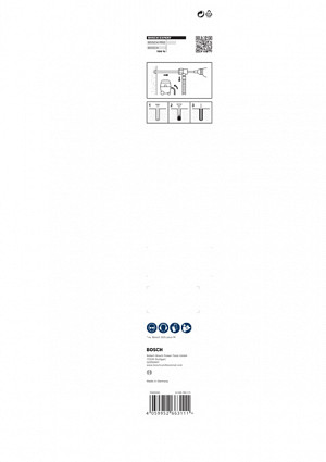 Komplet udarnih svedrov EXPERT SDS Clean plus-8X 18 x 400 x 550