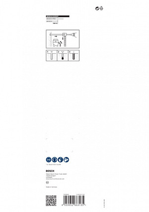 Komplet udarnih svedrov EXPERT SDS Clean max-8X 20 x 400 x 650