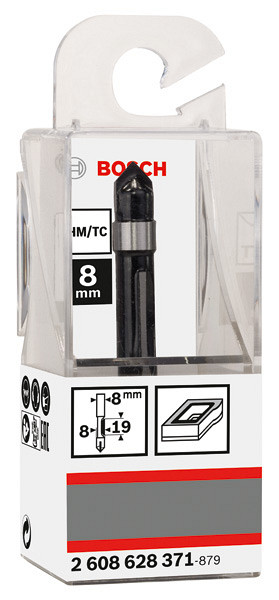 Kopirni rezkar, 8 mm, D1 8 mm, L 19 mm, G 66 mm