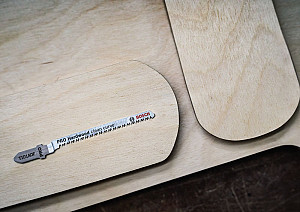 Krivuljni list za vbodno žago PRO Hardwood clean curve T101AOF 83 mm, 5 kosov