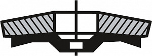 Lamelna brusilna plošča X551, Expert for Metal