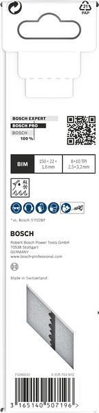 List PRO Thick Metal Demolition S930CF, 1,6 x 22 x 150 mm, 5 kosov