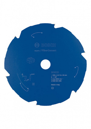 List za krožno žago Expert for Fibre Cement za akumulatorske žage 250x2,2/1,6x30 T6