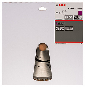 List za krožno žago PRO Multi Material, 254 x 3,2 x 30 mm, T80