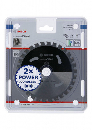 List za krožno žago PRO Steel cordless, 140 x 1,6 x 20 mm