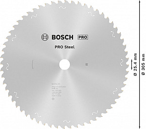 List za krožno žago PRO Steel, električni, 305 x 2,2 x 25,4 mm, T60