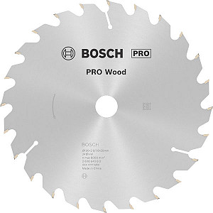 List za krožno žago PRO Wood, 190 x 2,6 x 20 mm, T24