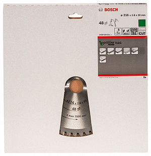List za krožno žago PRO Wood, 216 x 2,8 x 30 mm, T48