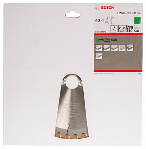List za krožno žago PRO Wood, 250 x 3,2 x 30 mm, T40