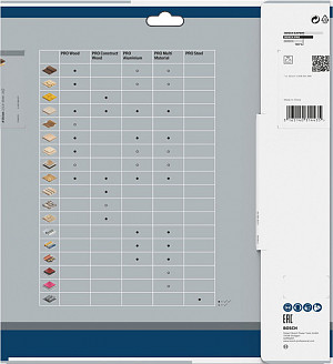 List za krožno žago PRO Wood, 254 x 2 x 30 mm, T24