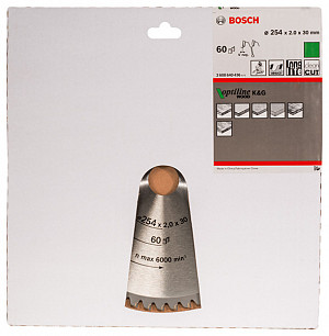 List za krožno žago PRO Wood, 254 x 2 x 30 mm, T60