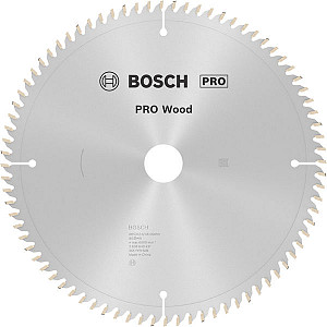 List za krožno žago PRO Wood, 254 x 2,5 x 30 mm, T80
