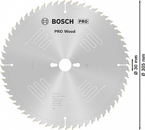 List za krožno žago PRO Wood, 305 x 3,2 x 30 mm, T60