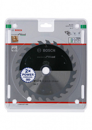 List za krožno žago PRO Wood cordless, 173 x 1,5 x 20 mm, T24