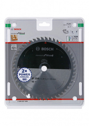 List za krožno žago PRO Wood cordless, 184 x 1,6 x 16 mm, T48