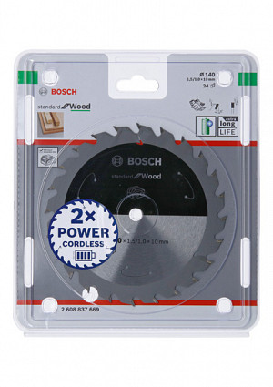 List za krožno žago PRO Wood cordless, 140 x 1,5 x 10 mm