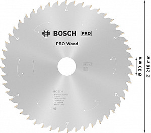 List za krožno žago PRO Wood cordless, 216 x 1,7 x 30 mm, T48