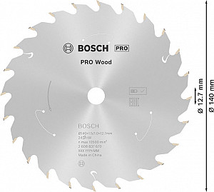 List za krožno žago PRO Wood cordless, 140 x 1,5 x 12,7 mm